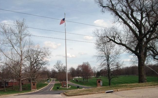 Entrance to Cemetery. Click for full size. Entrance to Cemetery image. Click for full size.