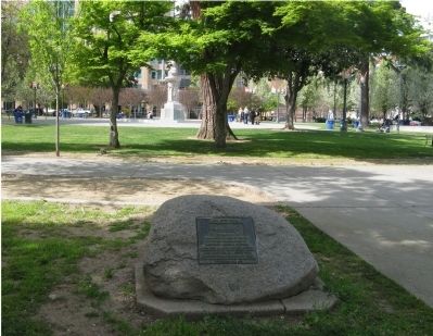 Old City Plaza Marker. Click for full size. Old City Plaza Marker image. Click for full size.