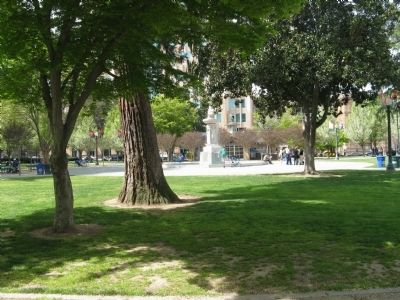 Current Day View of Cesar Chavez Park (Formerly Old City Plaza). Click for full size. Current Day View of Cesar Chavez Park (Formerly Old City Plaza) image. Click for full size.