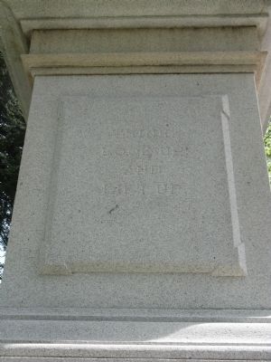 West Side Inscription image. Click for full size.