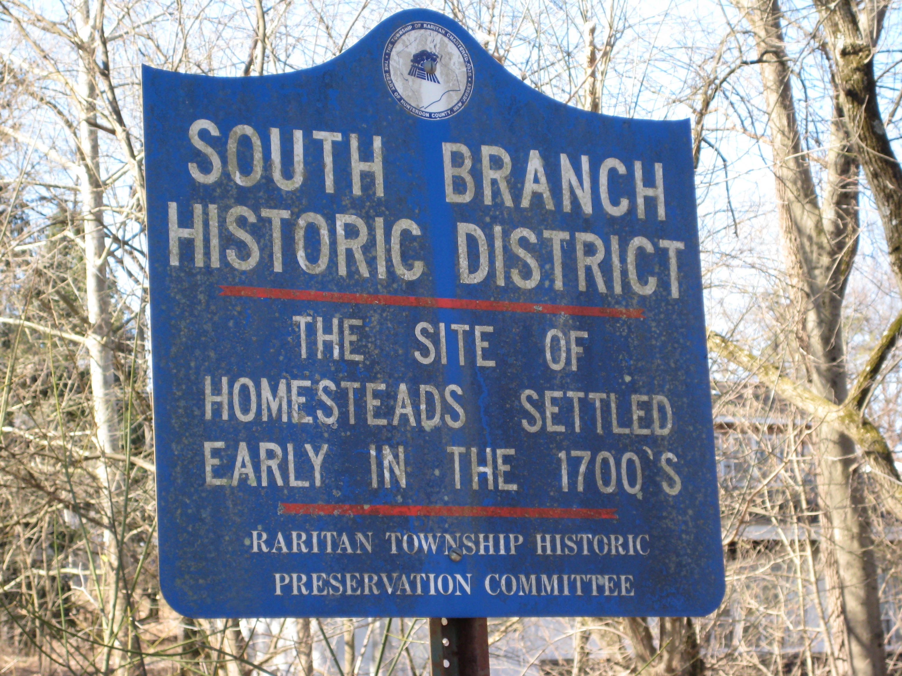 South Branch Historic District Marker
