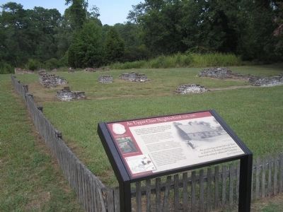 Marker in Historic Jamestowne image. Click for full size.