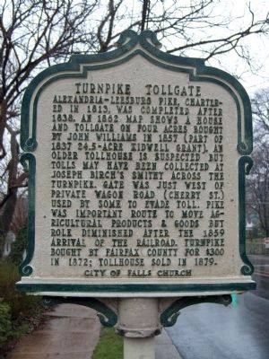 Turnpike Tollgate Marker image. Click for full size.