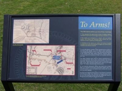 Memorial To The American Revolution Marker. Click for full size. Memorial To The American Revolution Marker image. Click for full size.