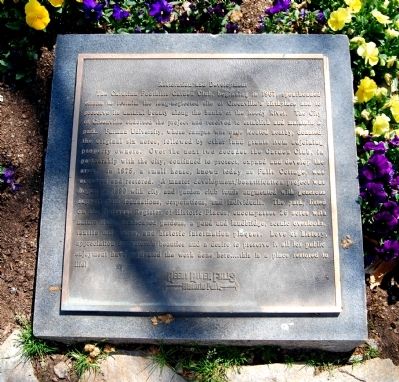 Restoration and Development Marker. Click for full size. Restoration and Development Marker image. Click for full size.
