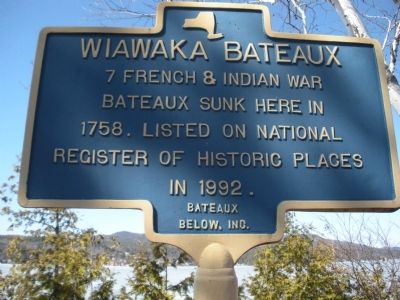 Wiawaka Bateaux Marker image. Click for full size.