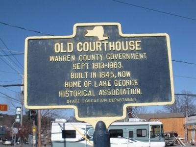 Old Court House Marker. Click for full size. Old Court House Marker image. Click for full size.