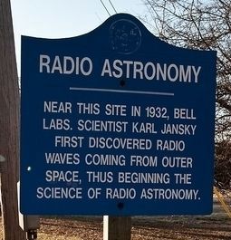 Radio Astronomy Marker image. Click for full size.