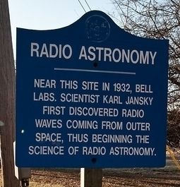 Radio Astronomy Marker. Click for full size. Radio Astronomy Marker image. Click for full size.