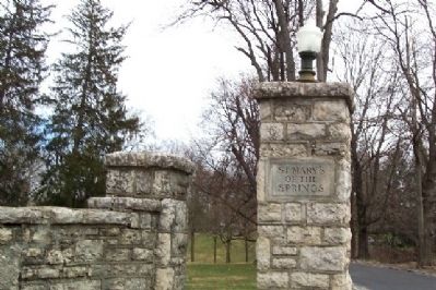 Former Saint Mary of the Springs Academy Entrance image. Click for full size.