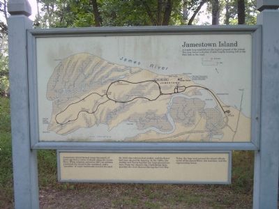 Jamestown Island Marker image. Click for full size.