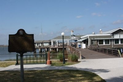 Jekyll Island Club Wharf Marker image. Click for full size.