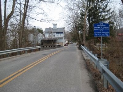Welcome To The Twp. Of Lebanon Marker. Click for full size. Welcome To The Twp. Of Lebanon Marker image. Click for full size.