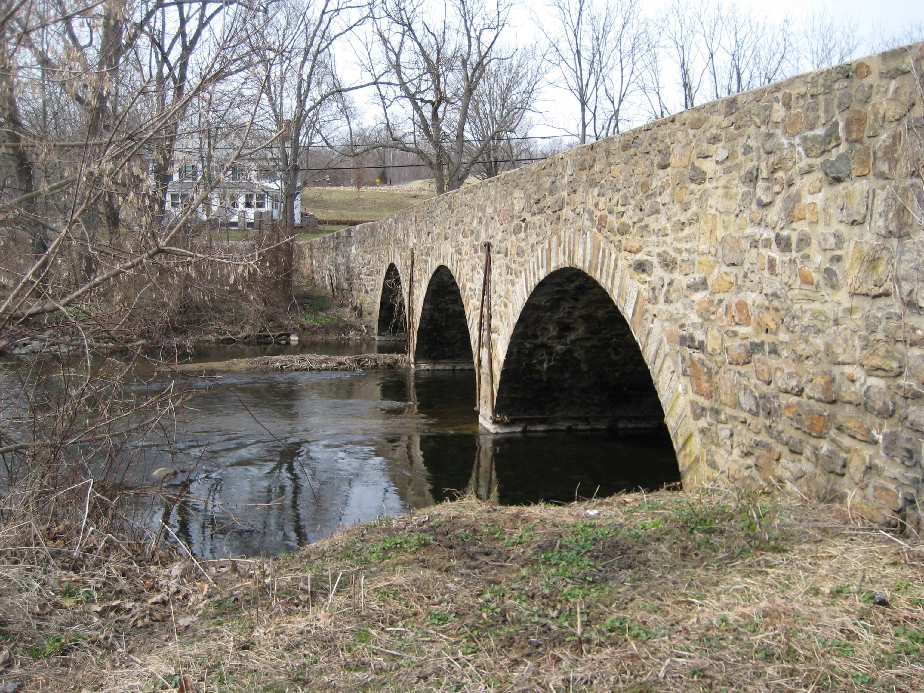 Triple Arch Stone Bridge