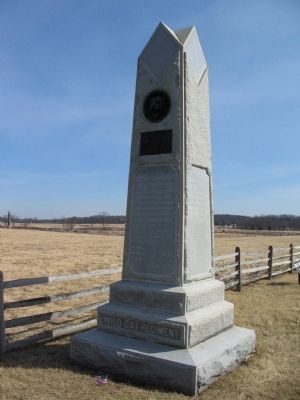 105th Pennsylvania Infantry Monument. Click for full size. 105th Pennsylvania Infantry Monument image. Click for full size.
