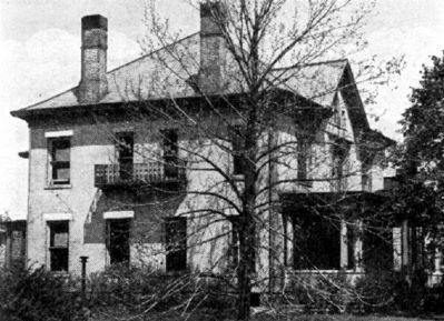 Old Photo - - Dr. William Fithian Home image. Click for full size.