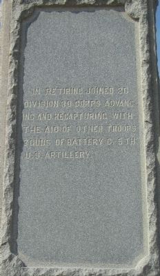 Back of Monument. Click for full size. Back of Monument image. Click for full size.