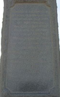 Left Side of Monument. Click for full size. Left Side of Monument image. Click for full size.