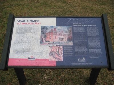 War Comes to Breton Bay Marker image. Click for full size.