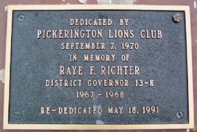 Pickerington Veterans Memorial Marker image. Click for full size.