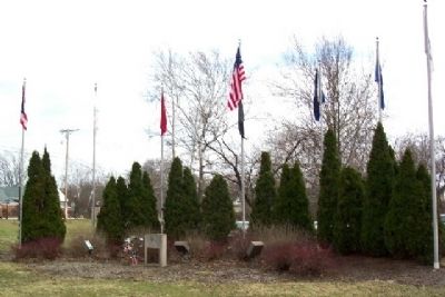 Pickerington Veterans Memorial. Click for full size. Pickerington Veterans Memorial image. Click for full size.