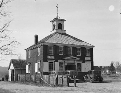 Bullet Hill School (Courtesy of Historic American Building Survey, Library of Congress) image. Click for full size.
