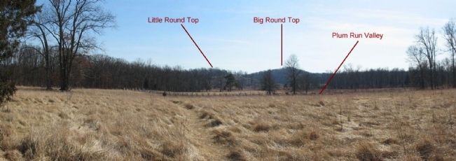 Panoramic View of Plum Run Valley. Click for full size. Panoramic View of Plum Run Valley image. Click for full size.
