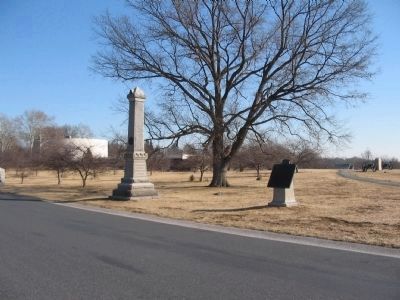Second Brigade Tablet and 39th New York Infantry Monument image. Click for full size.