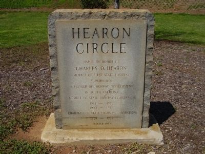 Hearon Circle Marker. Click for full size. Hearon Circle Marker image. Click for full size.