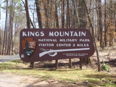 King's Mountain Marker. Click for full size. King's Mountain Marker image. Click for full size.