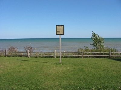 The Kewaunee County Piers Marker. Click for full size. The Kewaunee County Piers Marker image. Click for full size.