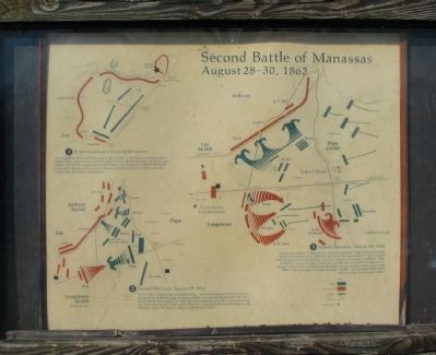 Second Battle of Manassas Marker image. Click for full size.