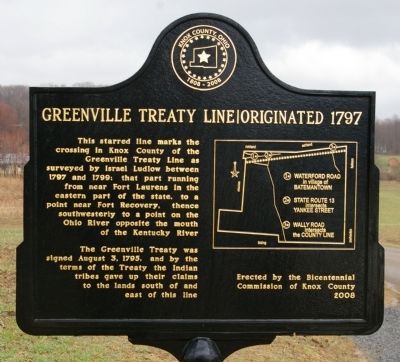 Greenville Treaty Line Marker image. Click for more information.