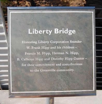 Liberty Bridge Marker image. Click for full size.