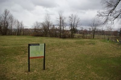 Wright Earthworks and Marker image. Click for full size.