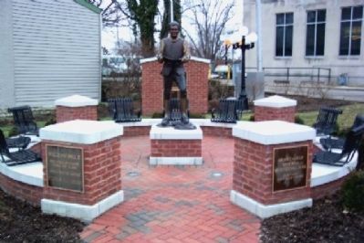 William Bruce Statue in Brooke-Gould Memorial Bicentennial Park image. Click for full size.