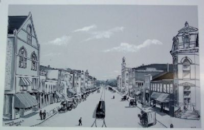 Main Street Greenfield Mural image. Click for full size.