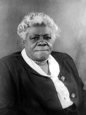 Mary McLeod Bethune image. Click for more information.