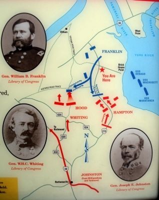 Map of the Eltham’s Landing Battlefield. Click for full size. Map of the Eltham’s Landing Battlefield image. Click for full size.