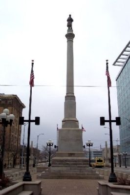 Montgomery County Civil War Memorial image. Click for full size.
