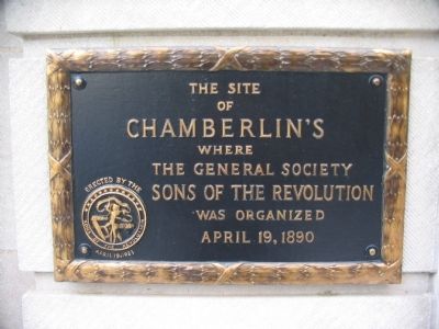 Site of Chamberlin's Marker image. Click for full size.