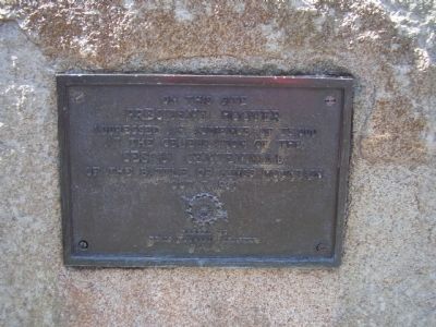 President Hoover Marker. Click for full size. President Hoover Marker image. Click for full size.
