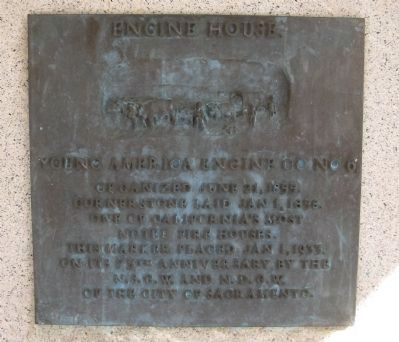 Young America Engine Co. No.6 Marker. Click for full size. Young America Engine Co. No.6 Marker image. Click for full size.