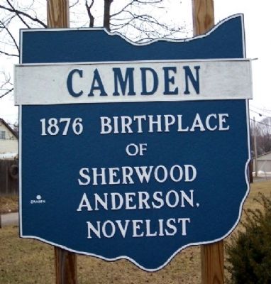 Former Camden Corporate Limit Marker image. Click for full size.
