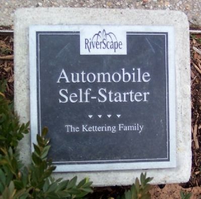 Kettering Automobile Self-Starter Marker image. Click for full size.