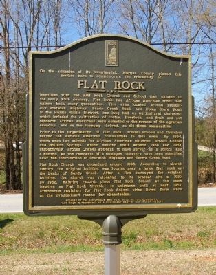 Flat Rock Marker image. Click for full size.
