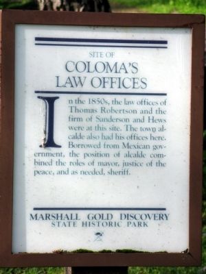 Coloma’s Law Offices Marker image. Click for full size.