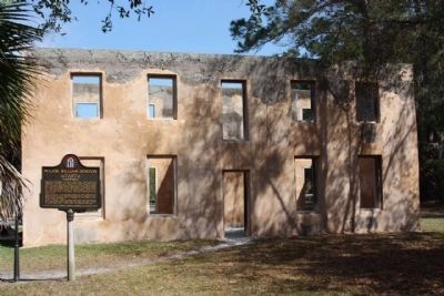 Major William Horton Marker at the ruins. Click for full size. Major William Horton Marker at the ruins image. Click for full size.