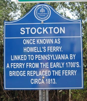 Stockton Marker image. Click for full size.