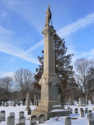 Soldiers' Memorial Marker. Click for full size. Soldiers' Memorial Marker image. Click for full size.